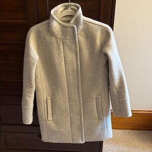 J. Crew Women's Gray Trench Coat